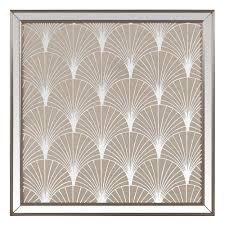 Mirror Artwork With Motifs 63 X 63 Miroir Maison Maison Du Monde