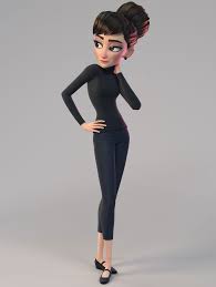 20 Beautiful And Creative 3d Cartoon Characters And Funny 3d Models Cartoon Character Design Character Female Character Design
