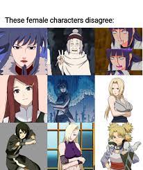 Naruto has the worst female characters in all of shounen