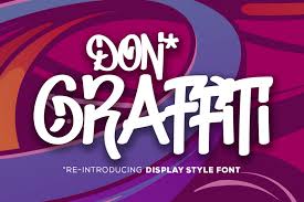 Kalian lihat gambar diatas, keren bukan. Don Graffiti Font Dafont Com
