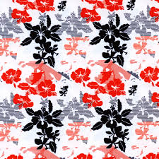 Fabric mart offers a wide variety of hawaiian print barkcloth, hawaiian print cotton dobby, poly/cotton, tropical print drapery, and so much more!. Vintage Hawaiian Floral Print Spandex Spandex Global