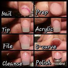 Step By Step Via Glambition Nails Via Fb Diy Acrylic Nails Acrylic Nails At Home Acrylic Nail Kit