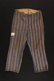Heavy physical labour, such as construction, was common throughout almost all camps. Concentration Camp Uniform Striped Trousers Worn By A Polish Jewish Prisoner In Several Concentration Camps Google Arts Culture
