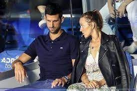 Novak djokovic initially refused to have his wife jelena cut his hair during the lockdown, but eventually acquiesced and the result. Djokovic Wife Jelena Test Negative For Covid 19 Reuters
