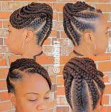 Pin By Harriette Smith On Braids Pinterest Braids Hair Styles And Hair Natural Braided Hairstyles Natural Hair Styles Hair Styles
