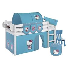 Spielbett Jelle Hello Kitty Turkis Hochbett Lilokids Mit Vorhang Weiss Lilokids Jetzt Bestellen Unter Https Moeb Bett Ideen Betten Fur Kinder Hochbett