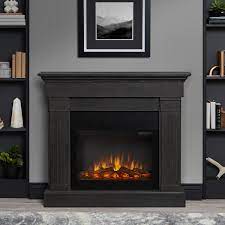 Modern flames new spectrum slimline has revamped the recessed electric fireplace category. 47 Crawford Slim Electric Fireplace