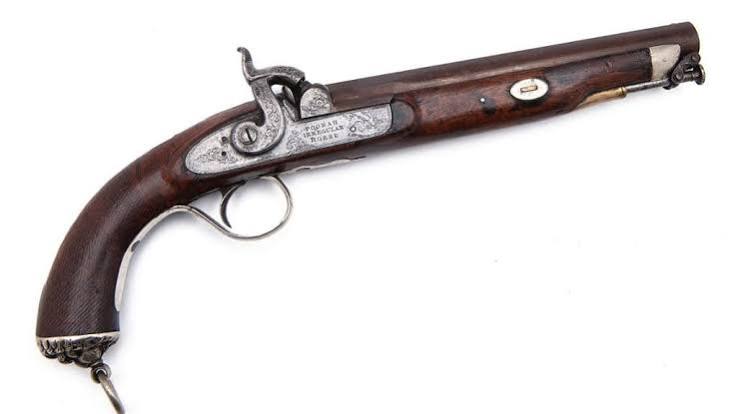 Historic colonial-era pistol bought at UK auction makes it way back to Indian Army
