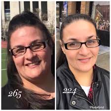 Keto face transformation with smaller glasses
