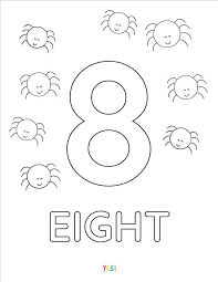 Spanish alphabet charts in both color and black and white! 1 10 Printable Numbers Coloring Pages Yes We Made This Printable Numbers Free Printable Numbers Kids Learning Numbers