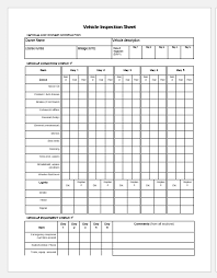 This allowed real public spending to increase faster than in any other oecd country except korea, while the government also paid down public debt and started to build a fund to pay for future pension liabilities. Vehicle Information Inspection Sheets Excel Templates