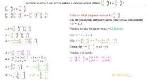 Contoh soal determinan matriks transpose matriks dan pembahasan. Soal Dan Pembahasan Matematika Matriks 1 5 Istana Mengajar