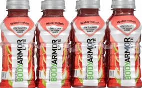 200% rdi of b3, b5, b6, b9, b12.16 fl oz (473 ml).www.drinkbodyarmor.com.bodyarmor lyte superdrink peach . Bodyarmor Lyte Watermelon Sports Drink 8 Bottles 12 Fl Oz Ralphs
