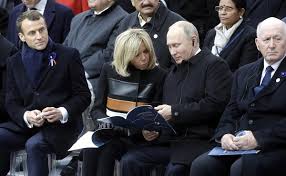 Also discover famous world leader emmanuel macron's birthday, measurements, physical stats, favorite things. File Emmanuel And Brigitte Macron Vladimir Putin Jpg Wikimedia Commons