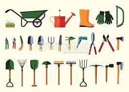 Garden Tools Flat Design Illustration Of Items For Gardening Vector Best Garden Tools Garden Tools Garden Tool Storage