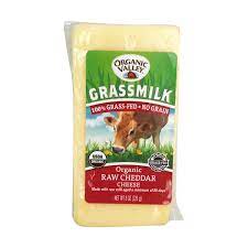 Organic 100 Grass Fed Raw Cheddar Cheese 8 Oz At Whole Foods Market