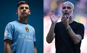 La decisión de Pep Guardiola con Claudio Echeverri en Manchester City: al banco por primera vez