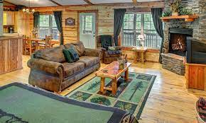Blue heron campground & resort offers rustic cabins right on the bank of the white river in the north central region of arkansas, making it a premier trout fishing spot. Lake Forest Luxury Log Cabins Eureka Springs Ar Arkansas Com