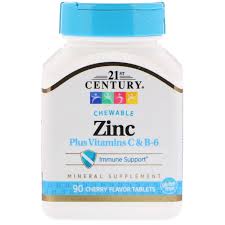 21st century, mega multi, для женщин, мультивитамины и мультиминералы, 90 таблеток. 21st Century Zinc Plus Vitamins C B 6 Cherry Flavor 90 Chewable Tablets By Iherb