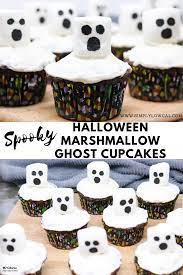 Spooky Halloween Ghost Cupcakes Recipe Halloween Baking Recipes Halloween Food Desserts Halloween Food For Party