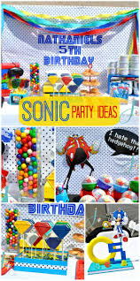 5th Birthday Theme Ideas For Boy Sonic The Hedgehog Birthday Nate S 5th Birthday Catch My Party Sonic Birthday Parties Hedgehog Birthday Sonic Birthday