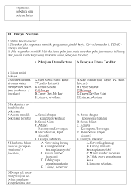 Contoh Angket Penelitian Sosiologis Com