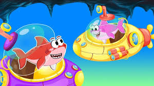 Baby Shark Travel Into Space Finger Family Nursery Rhymes Kids Song