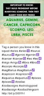 Some cancers strike specific demographics but more than 75% of by taking control of your diet and lifestyle, you can improve your chances of being a person who never gets cancer. Important To Know They Build Friendship Before Marrying Someone Then They Marry Their Best Friend Aquarius Gemini Cancer Capricorn Scorpio Leo Libra Pisces Tag A Person You Know In This Squad Aries