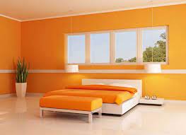 As the brightest color in the room, orange takes the focus while warm gray walls, a white iron bed frame, and an heirloom quilt create a harmonious background. 30 Awesome Orange Bedroom Ideas That Will Inspire You Home Decor Bliss