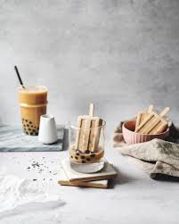 Boba Milk Tea Popsicles Recipe Tea Popsicles Milk Tea Bubble Tea
