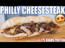 Anabolic Philly Cheesesteaks High Protein Bodybuilding Meal Prep Recipe Youtube Bodybuilding Recipes Cheesesteak Workout Food