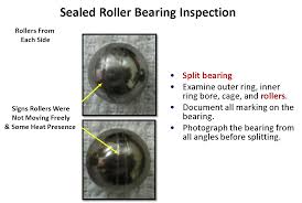 Tips For Examining Rolling Element Bearings Prepping For A