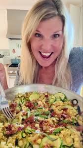 Sweet Corn and Zucchini Orzo with Crispy Prosciutto