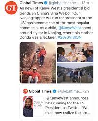 The album features a variety of known and unknown voices. Janis Mackey Frayer On Twitter Kanye West Is Trending In China He Spent Time In Nanjing When He Was 10 With Around 67 Million Views In The Past Hour Nbcnews Https T Co Bd6nwmzzsj