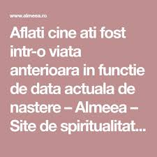 Suflet de artist, poet sau pictor în franţa. Aflati Cine Ati Fost Intr O Viata Anterioara In Functie De Data Actuala De Nastere Almeea Site De Spiritualitate Si Paranormal
