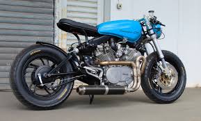 The original owner had this bike for his wife who rarely rode it. Yamaha Virago 750 Gts By 074 Customs Bikebound