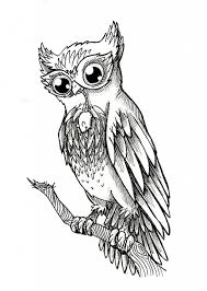 Black And White Owl Tattoo Cool Owl Tattoos Owl Tattoo Drawings White Owl Tattoo Owl Illustration