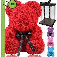 We did not find results for: Rose Flower Bear Large 16 Inch Fully Assembled Hugz Teddy Bear Over 200 Artificial Flowers Gift