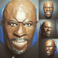Terry tan Crews bust for