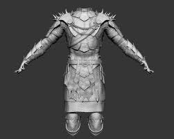 Zbrush Armor 3d Model Zbrush 3d Model Armor