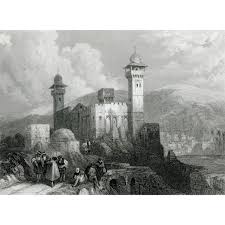 Palestine, Hebron, Mosque over the Grave of Abraham