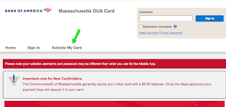 Take note of the emergency contact details. Massachusetts Dua Unemployment Debit Card Guide Unemployment Portal