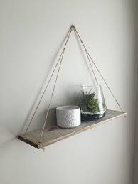 Hanging Shelves Hanging Shelf Wall Shelf Rope Shelf Rustic Shelves Hanging Shelves Rope Shelves Decor