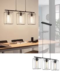 Lighting ideas / light bulbs. Modern 3 Light Linear Lantern With Glass Shades
