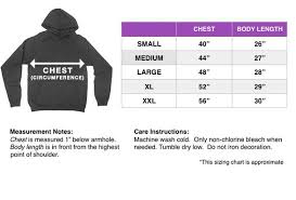 Size Chart Giant Hugs