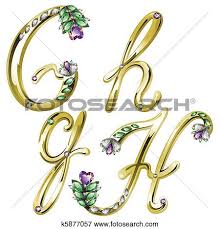 Download the perfect alphabet pictures. Gold Jewelry Alphabet Letters G H Clip Art K5877057 Jewelry Lover Jewelry Jewellery Marketing