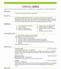You can use these college resume templates to leave a good impression. Working Student Resume Example Punchestown Stable Lexington Kentucky