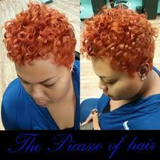 Burnt Orange Natural Hair Twa Natural Hair Natural Hair Styles Burnt Orange Natural Hair
