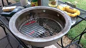 It is different for each smoker and also depends on the method of adding wood chips to the fire. Master Forge Vertical Charcoal Smoker Part 3 Fire Pan Mod Youtube