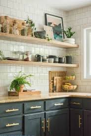 Diy Open Shelving Kitchen How To Mount A Floating Shelf How To Hang Heavy Shelves On Drywall H In 2020 Open Kitchen Cabinets Open Kitchen Shelves Kitchen Shelves